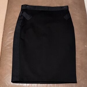 Bebe Black Pencil Skirt Size 4